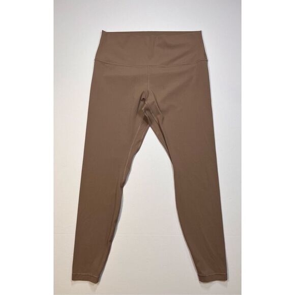 lululemon athletica Pants - Lululemon Align High Rise 28" Inseam Nude Nomad Twilight Rose Size 12 Worn Once!